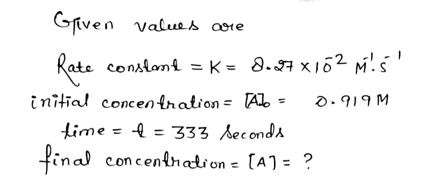 Chemistry homework question answer, step 1, image 1